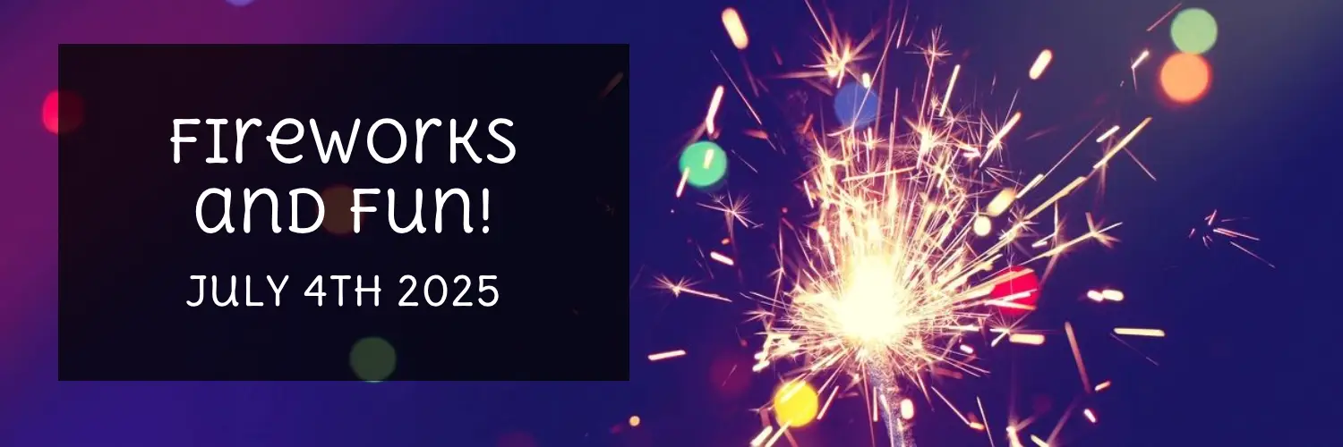Sparkler lighting bright with 'Thanks again!' text on dark background.